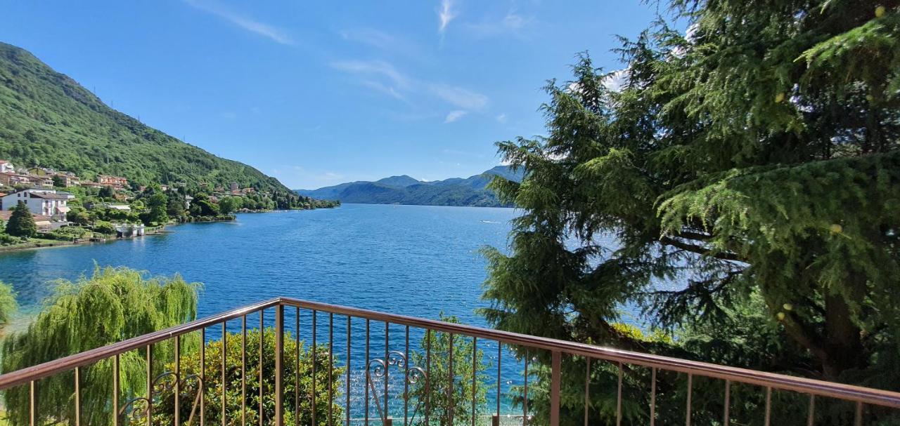 Beautiful Place A Lago D'Orta Mit Direktem Seezugang Omegna Bagian luar foto