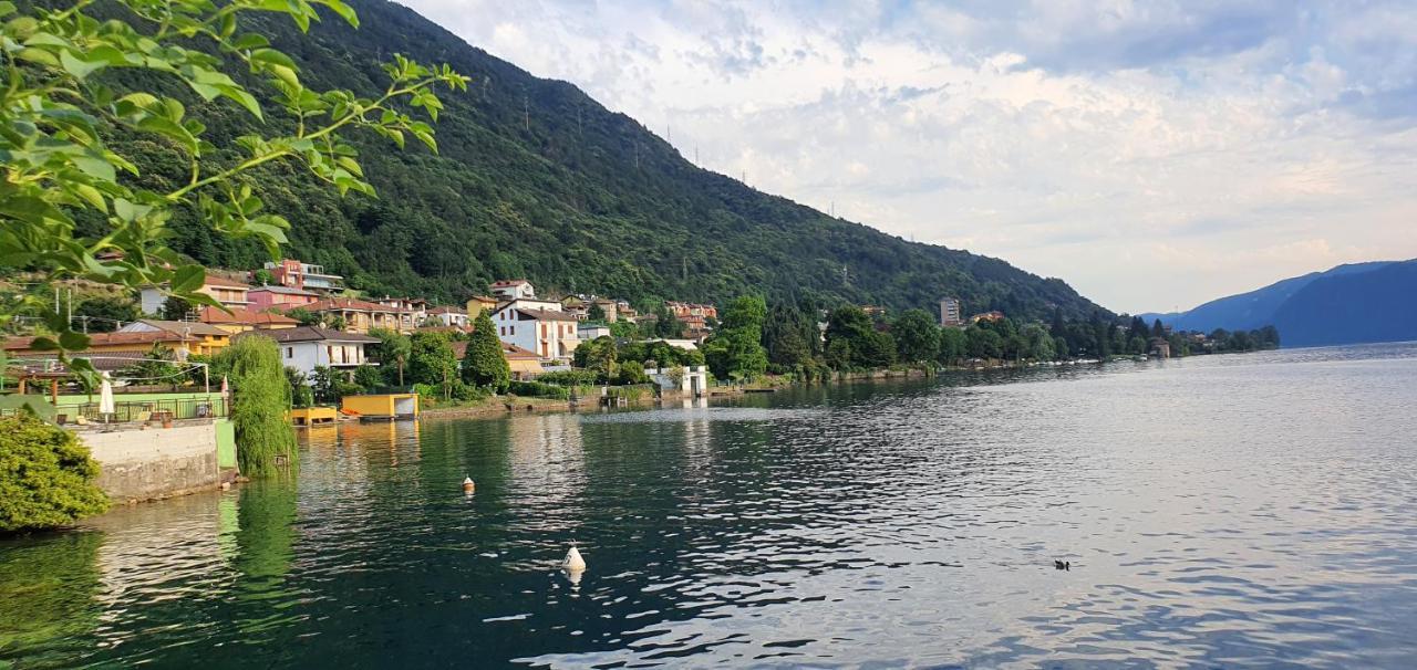 Beautiful Place A Lago D'Orta Mit Direktem Seezugang Omegna Bagian luar foto